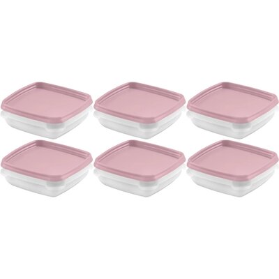 Zestaw pojemników na żywność GASTROMAX Freezer 6 szt.