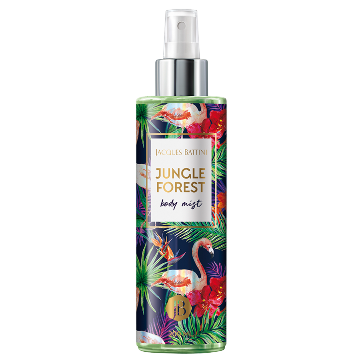 Jacques Battini Jungle Forest mgiełka zapachowa do ciała, 200 ml