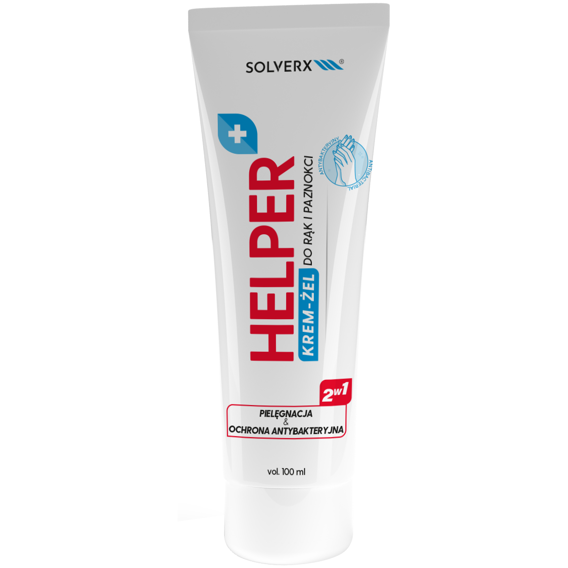 Solverx Helper żel-krem do rąk i paznokci, 100 ml