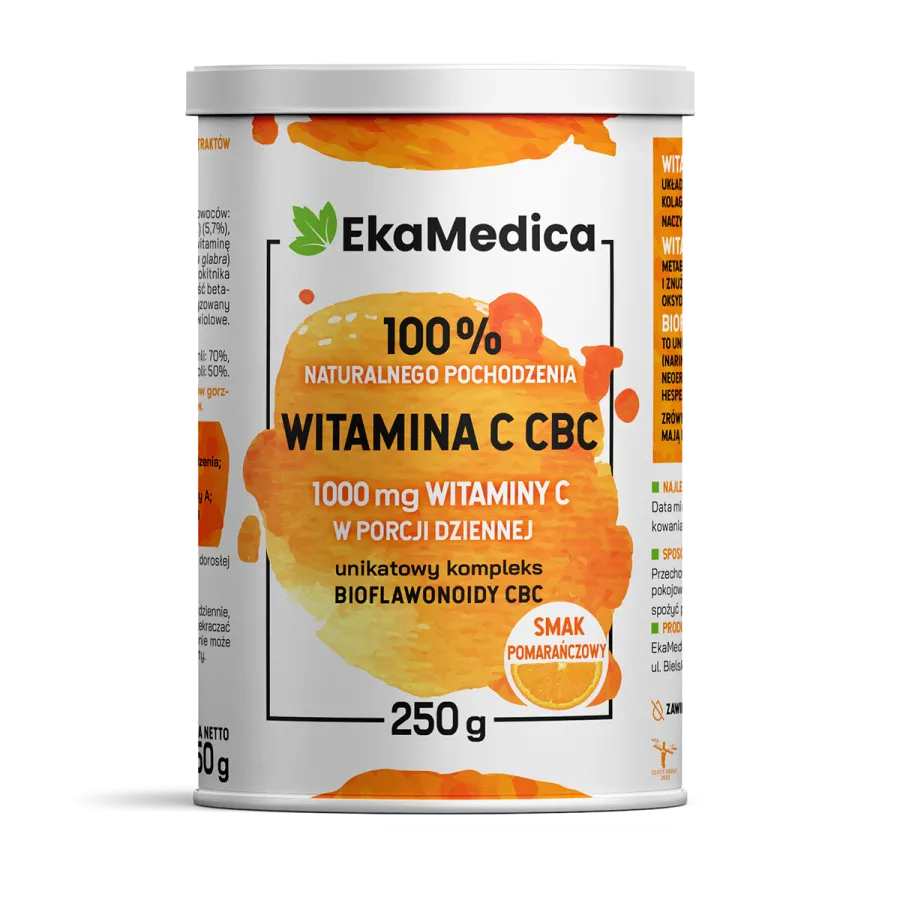 EkaMedica Witamina C CBC suplement diety, 250 g