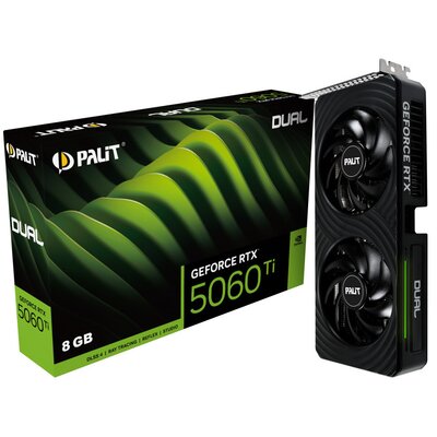 Karta graficzna PALIT GeForce RTX 5060 Ti Dual 8GB DLSS 4