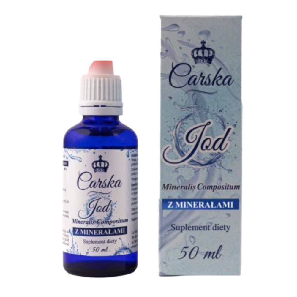 Carska Jod Z Minerałami suplement diety, 50 ml