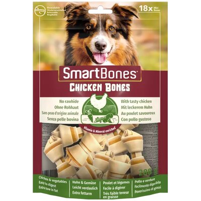 Przysmak dla psa SMART BONES Chicken Bones Mini (18 szt.) 288 g
