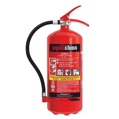 Gaśnica samochodowa OGNIOCHRON GP-6X ABC 6 kg