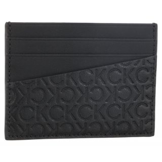 Etui na Karty Calvin Klein Ck Must Mono Card Holder 6CC Black Tonal Mono K50K510319 01I