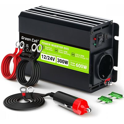 Przetwornica GREENCELL INVGC1224M300DUO 12V/24V 300W/600W