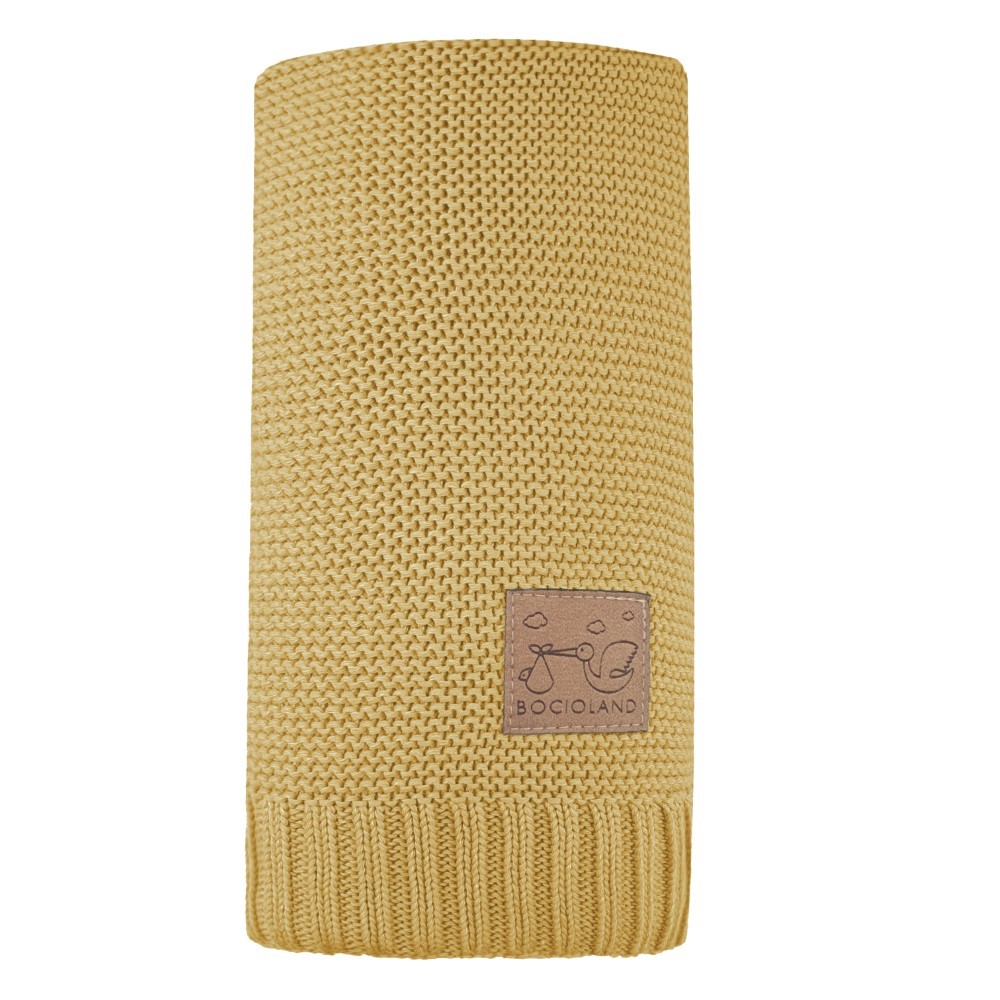 Bocioland kocyk bambusowy paris gold 80x100 cm, 1 szt.