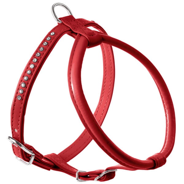 Hunter Szelki Modern Art Round & Soft Petit Luxus czerwone