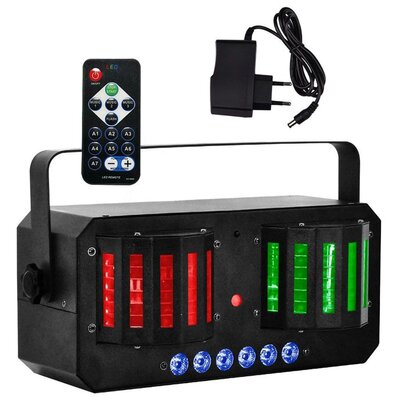Multiefekt LED LIGHT4ME Derby Mix Strobo Laser