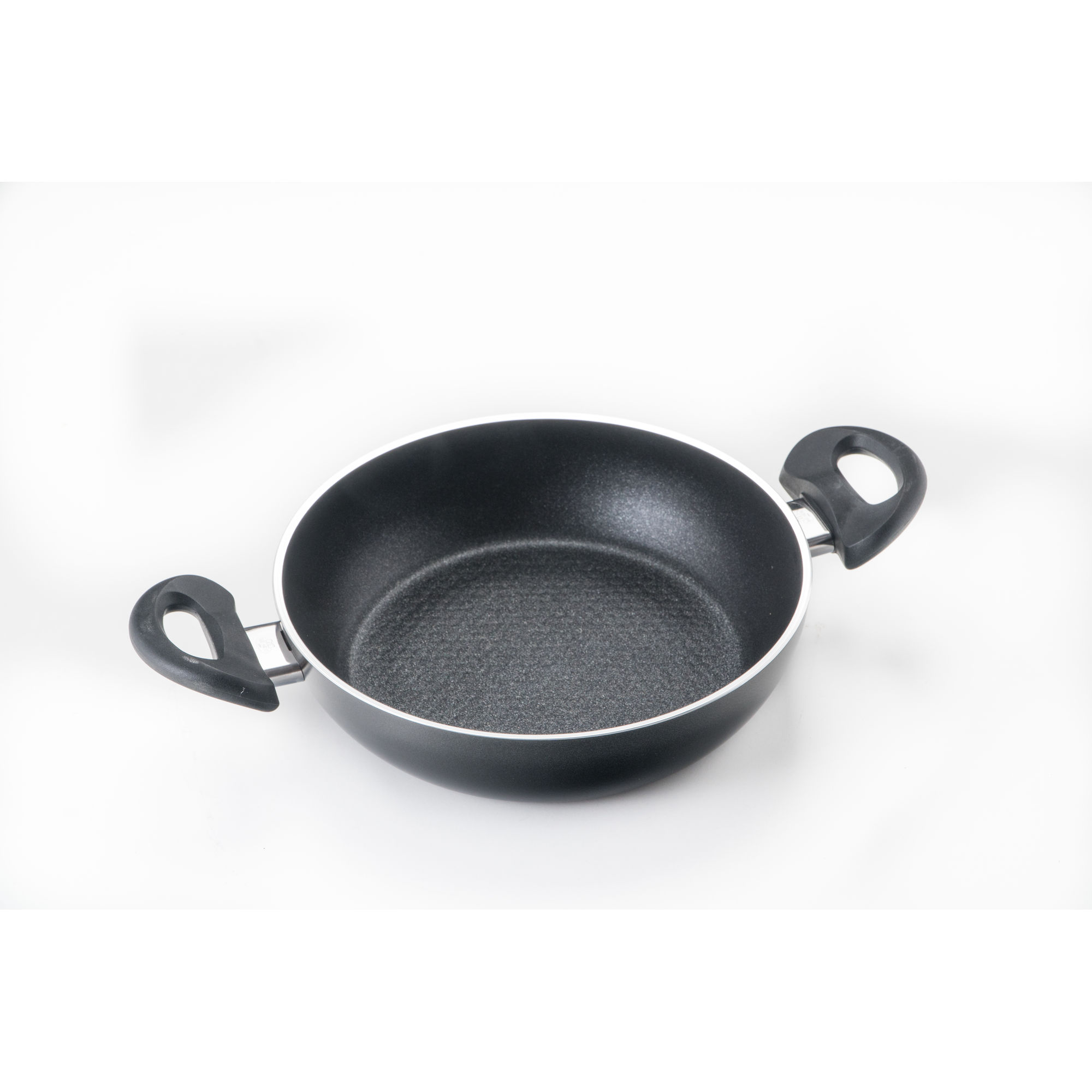 Ballarini - Patelnia głęboka z 2 uchwytami Cortina Blackstone 24 cm