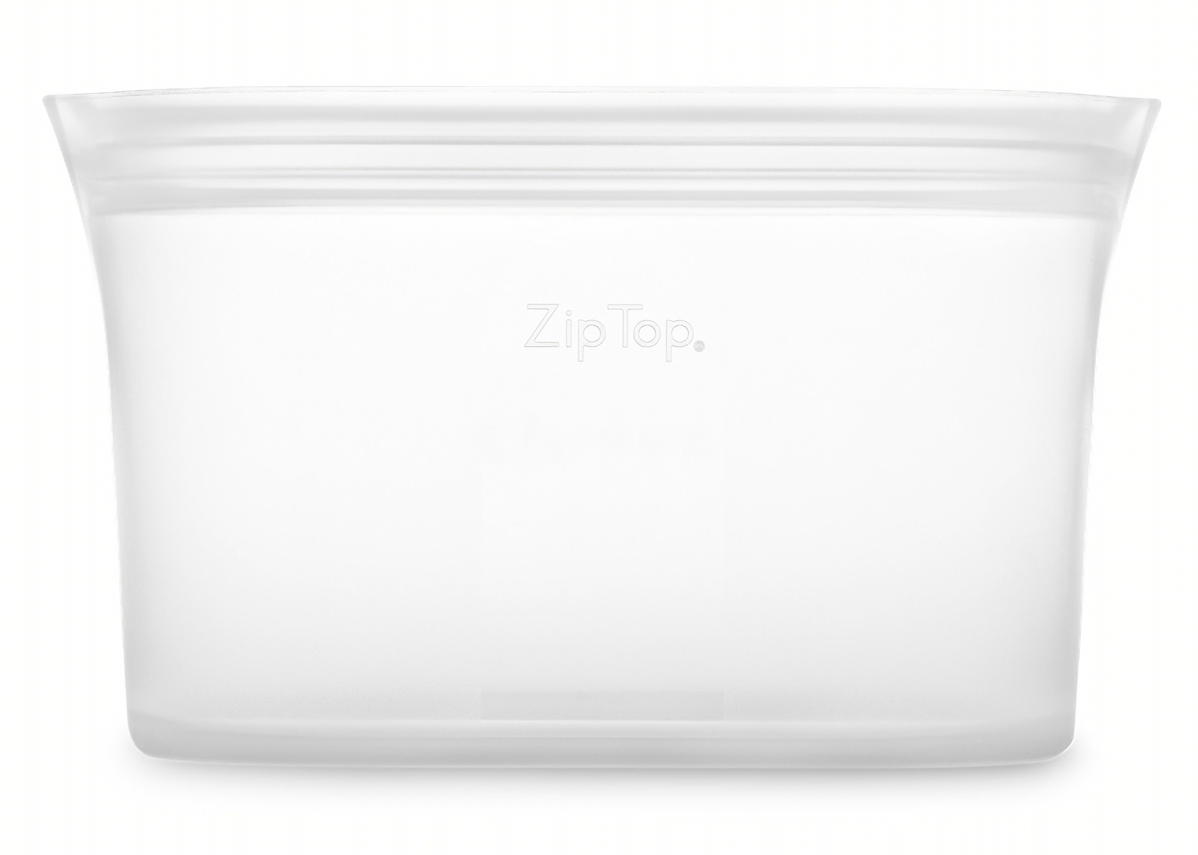 ZipTop - Pojemnik na przekąski owalny roz. L Frost