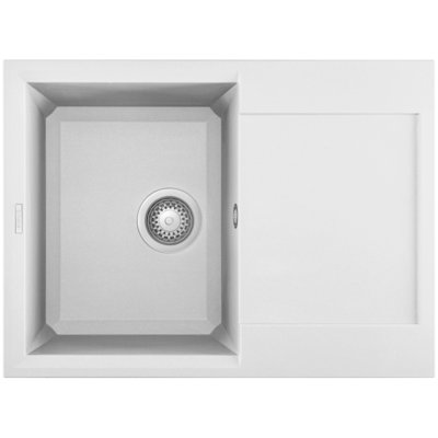 Zlewozmywak ELLECI Easy 135 G68 Bianco