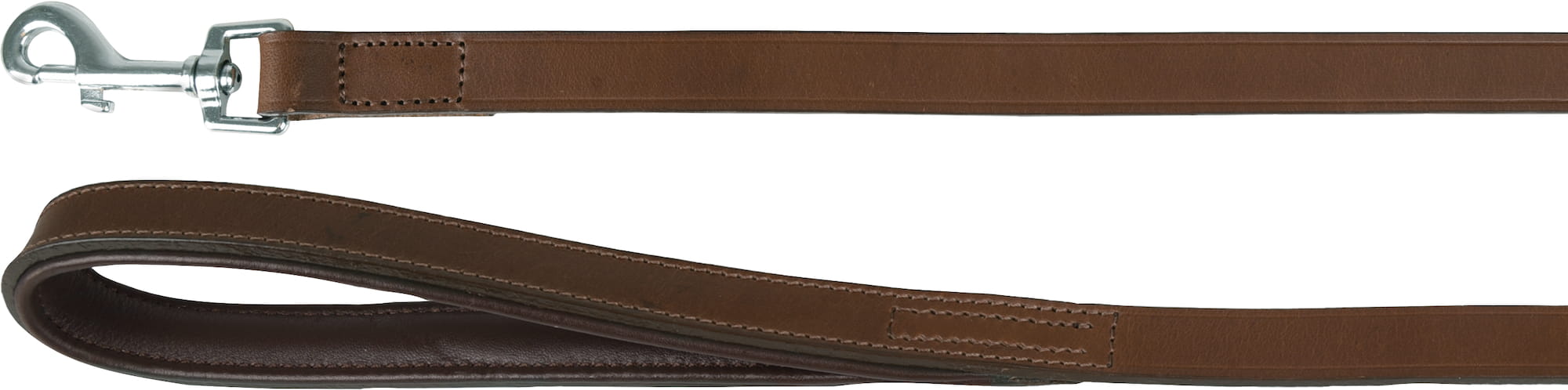 Flamingo Smycz skórzana dla psa Arizona brązowa