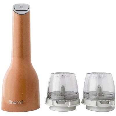 Młynek do przypraw FINAMILL Battery Pomarańczowy