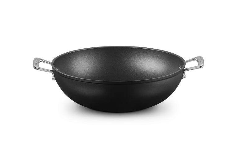 Le Creuset - Wok aluminium nieprzywierające 32 cm