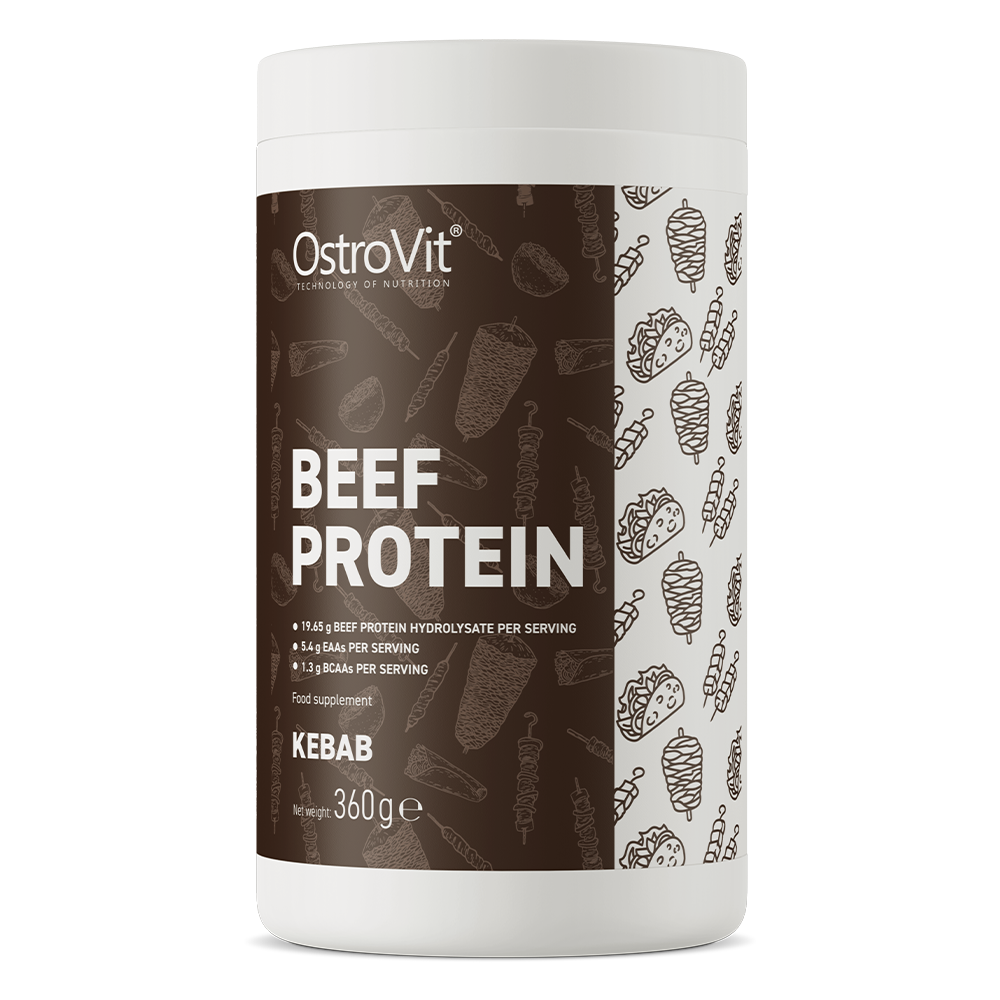 OstroVit Beef Protein 360 g Kebab o smaku kebaba