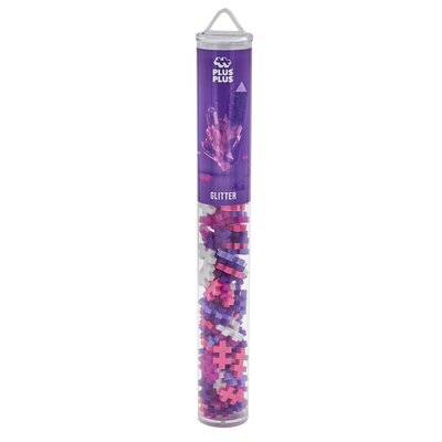 Klocki plastikowe PLUS-PLUS Tuba Brokatowa 014-4244