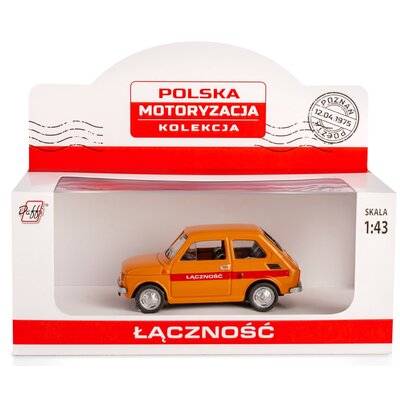Samochód DAFFI Kolekcja Polskiej Motoryzacji Fiat 126P Łączność K-599