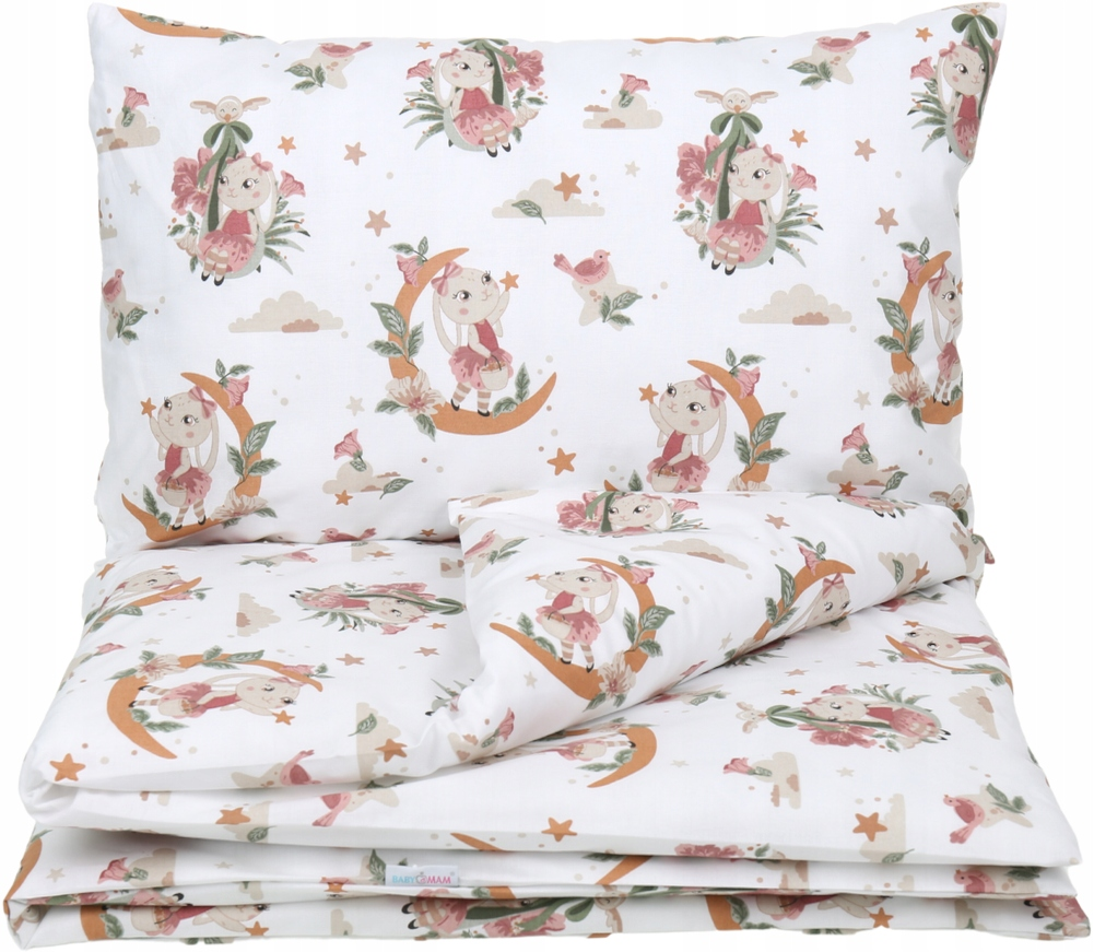 Babymam pościel dziecięca do łóżeczka 120x90 2el