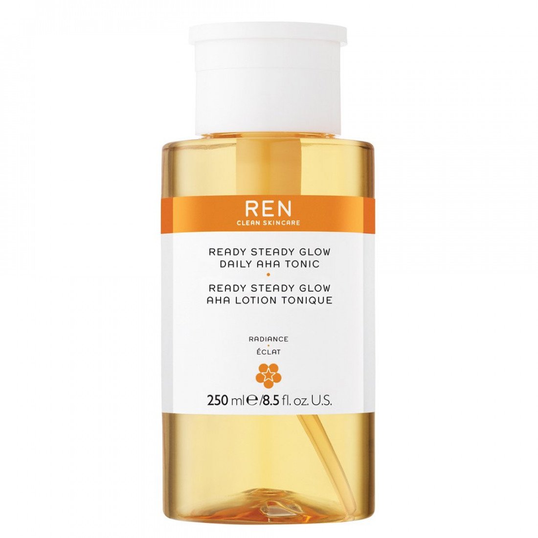 REN Radiance odnawiający tonik do twarzy, 250 ml