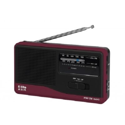 Radio ELTRA Asia Analogowe Czarne