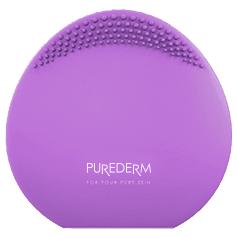 Purederm silikonowa szczoteczka soniczna do oczyszczania i masażu twarzy, 1 szt.