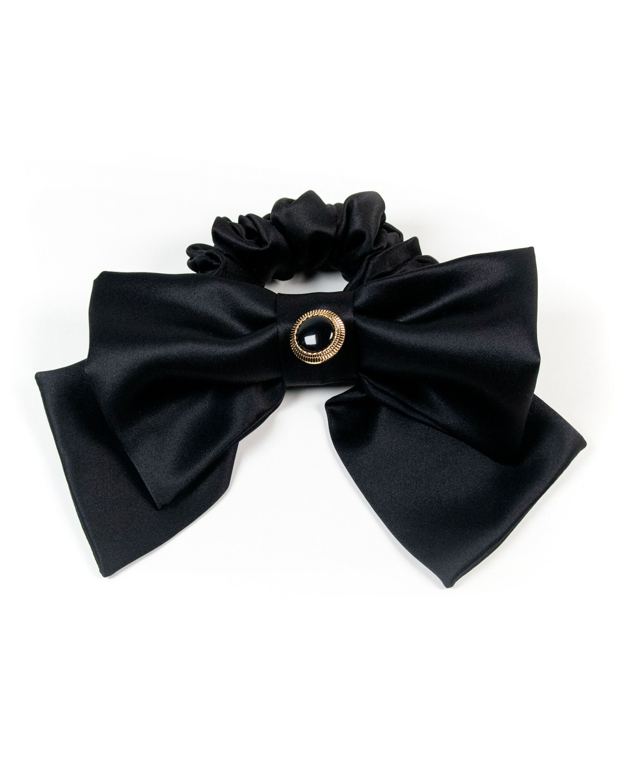 So Fluffy Coco jedwabna kokarda – black, 1 szt.