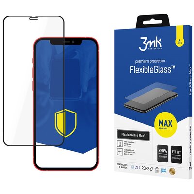 Szkło hybrydowe 3MK FlexibleGlass Max do Apple iPhone 12/12 Pro