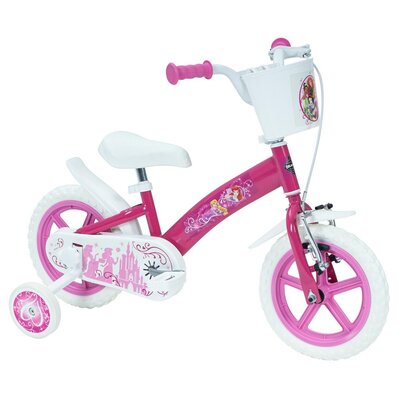 Rower dziecięcy HUFFY Disney Princess 12 cali dla dziewczynki Różowy