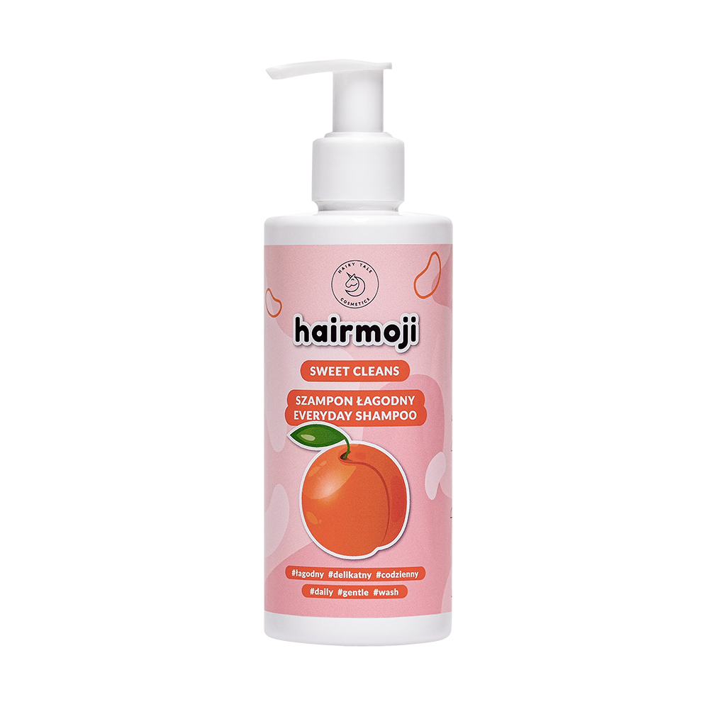 Hairy Tale Cosmetics Hairmoji Sweet Cleans łagodny szampon do włosów, 240 ml