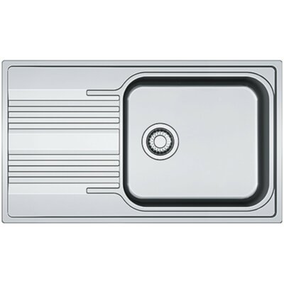 Zlewozmywak jednokomorowy z ociekaczem FRANKE Smart SRX 611-86 XL 101.0368.321 Stal szlachetna 50x86