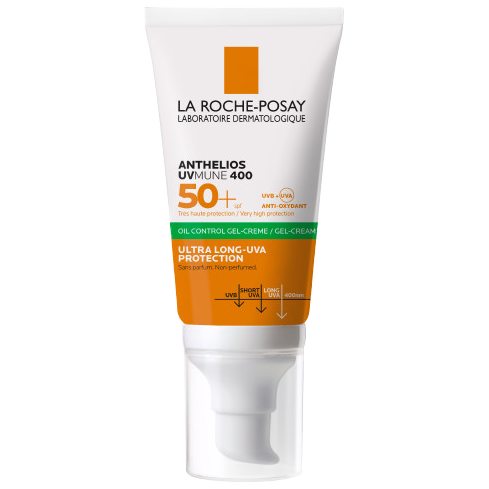 La Roche-Posay Anthelios żel-krem do twarzy z filtrem SPF50+, 50 ml