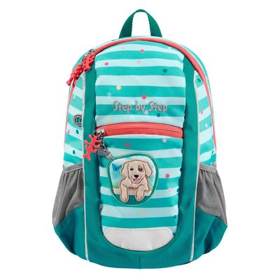 Plecak STEP BY STEP Junior Kiga Maxi Dog Lucky Turkusowy