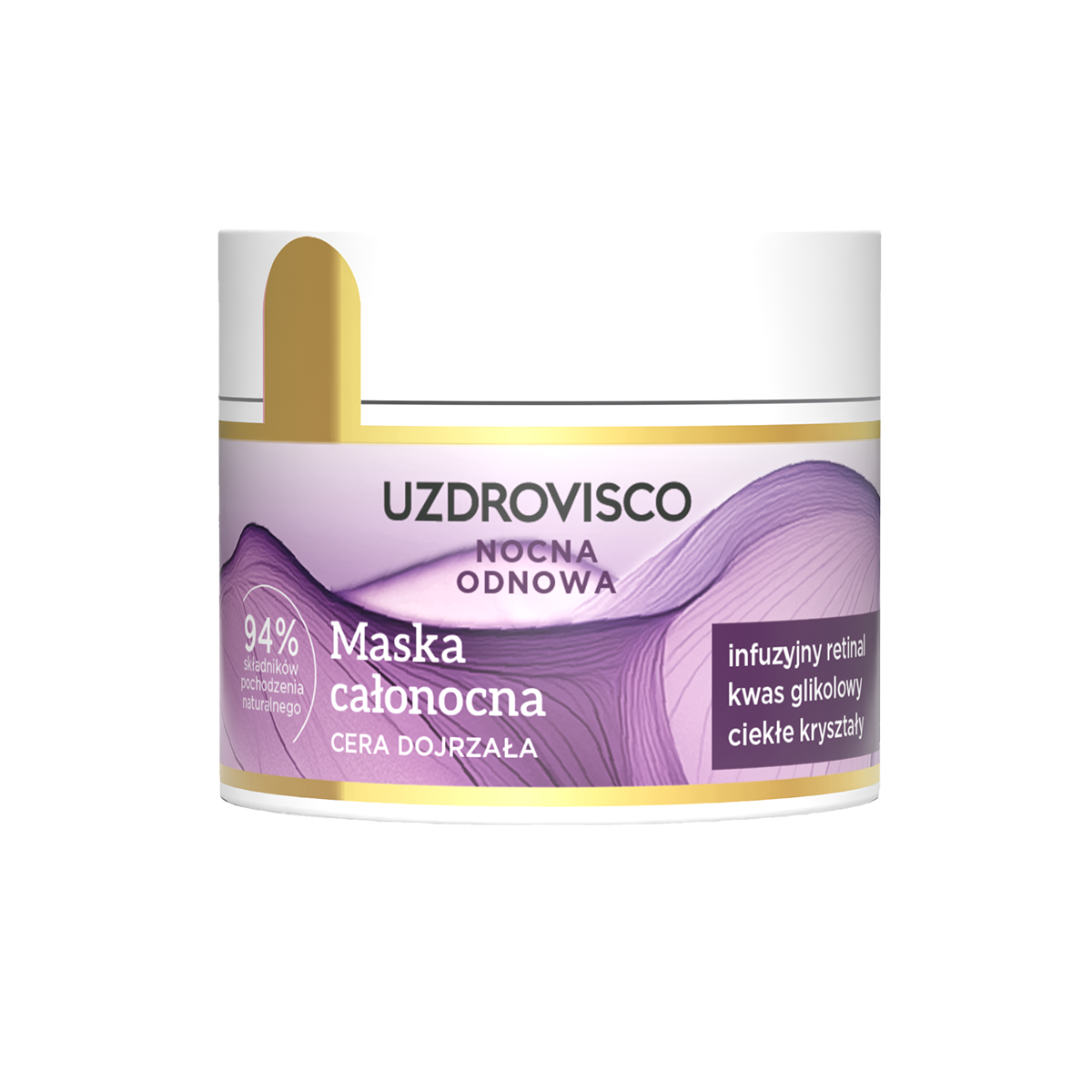 Uzdrovisco NOCNA ODNOWA maska całonocna do twarzy, 40 ml