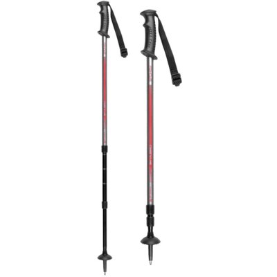 Kijki trekkingowe SPOKEY Ekvilibro (105 - 135 cm) Czerwono-szary