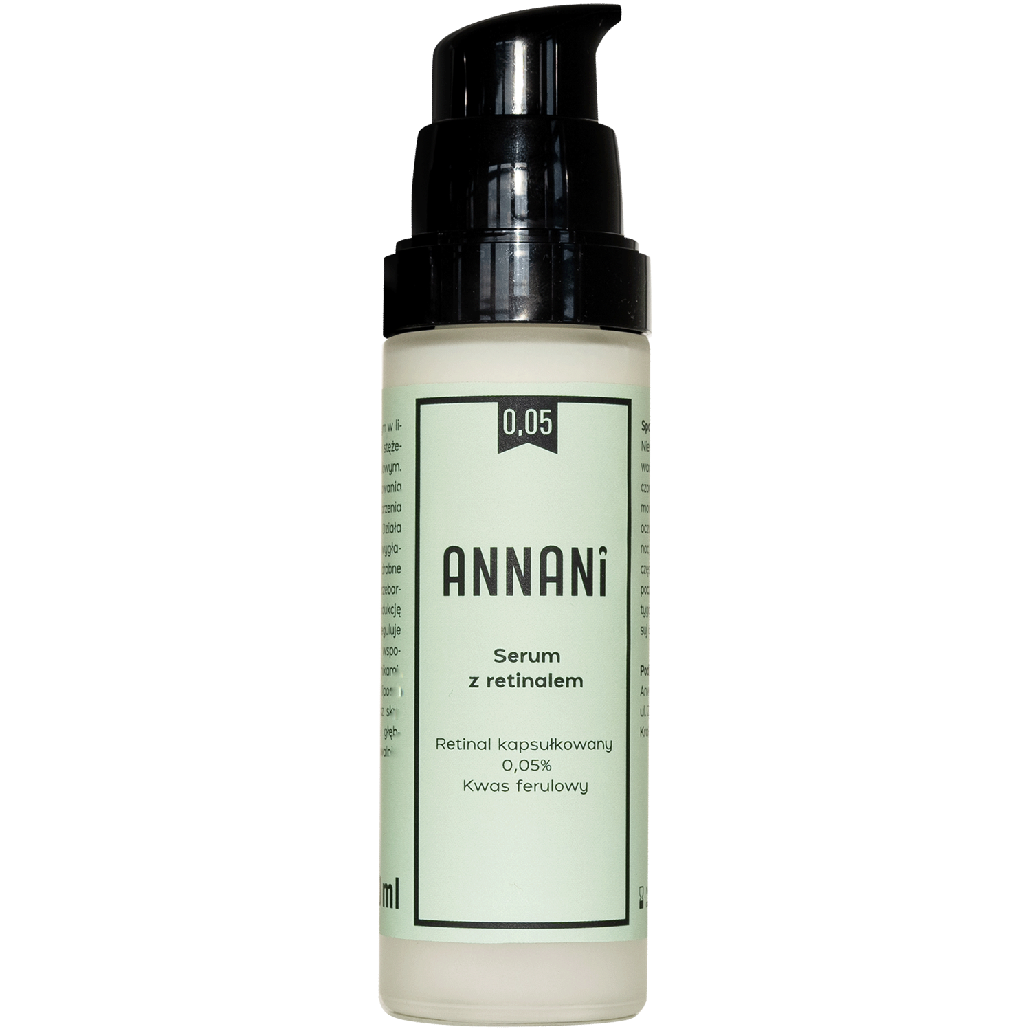 Annani serum z 0,05% retinalem do twarzy, 30 ml