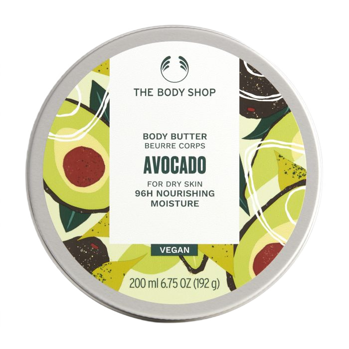 The Body Shop Avocado wegańskie masło do ciała Avocado, 200 ml
