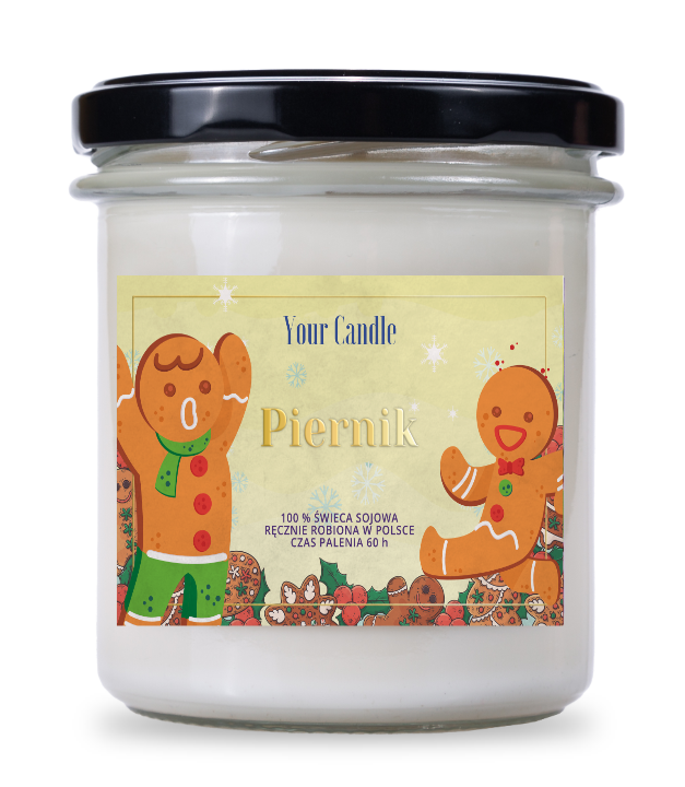 Your Candle świeca zapachowa sojowa Piernik, 300 ml