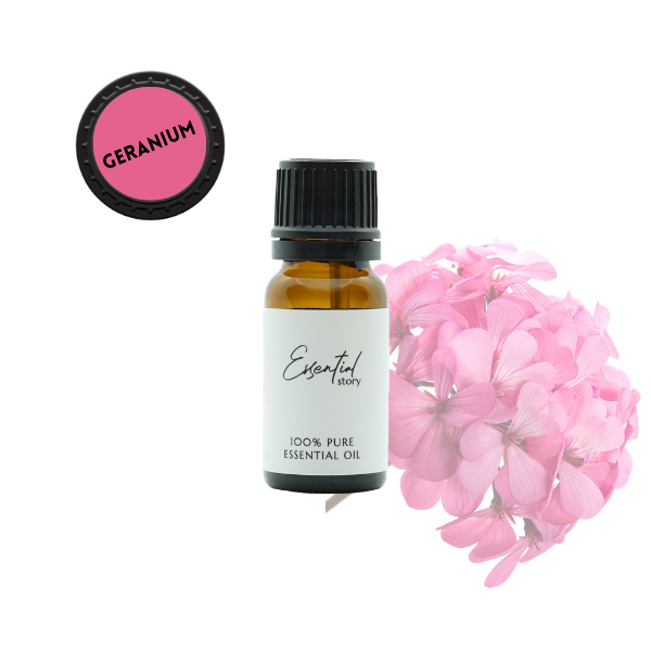 Essential Story bio olejek geraniowy eteryczny 100% organiczny, 10 ml