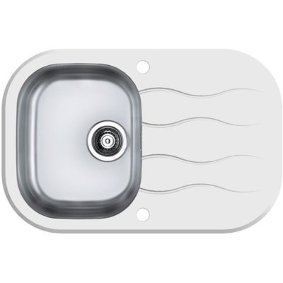 Zlewozmywak ALVEUS Wave 20 1102729 Biały