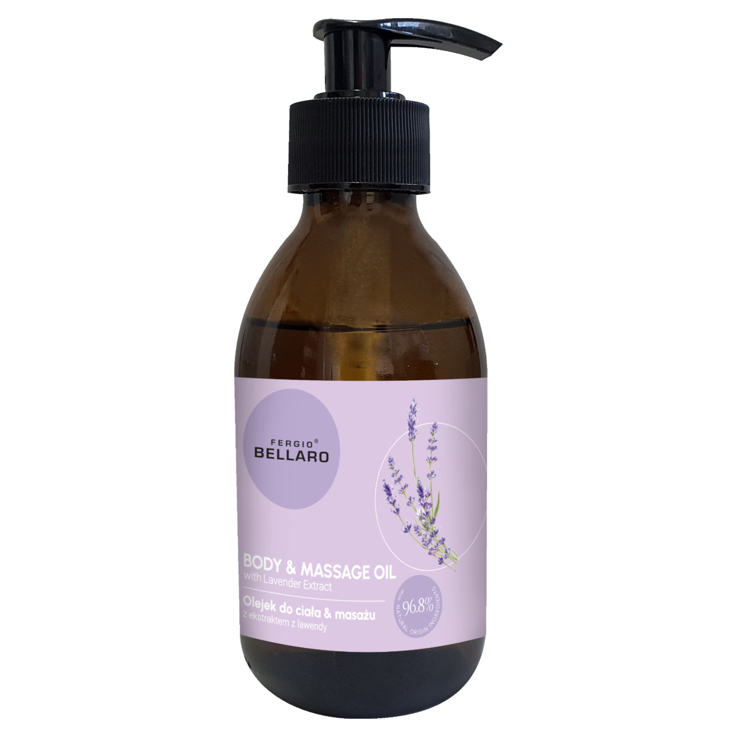 Fergio Bellaro Skin Food olejek do ciała i masażu z ekstraktem z lawendy, 200 ml