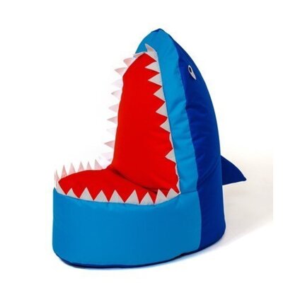 Pufa worek GO GIFT Rekin Granatowo-niebieski XXL