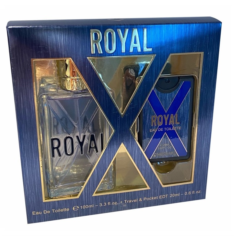 Omerta Royal X zestaw: woda perfumowana damska, 100 ml + woda perfumowana damska, 20 ml