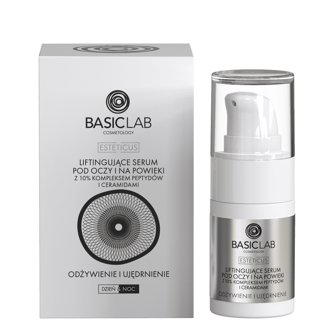 Basiclab Esteticus liftingujące serum pod oczy, 15 ml