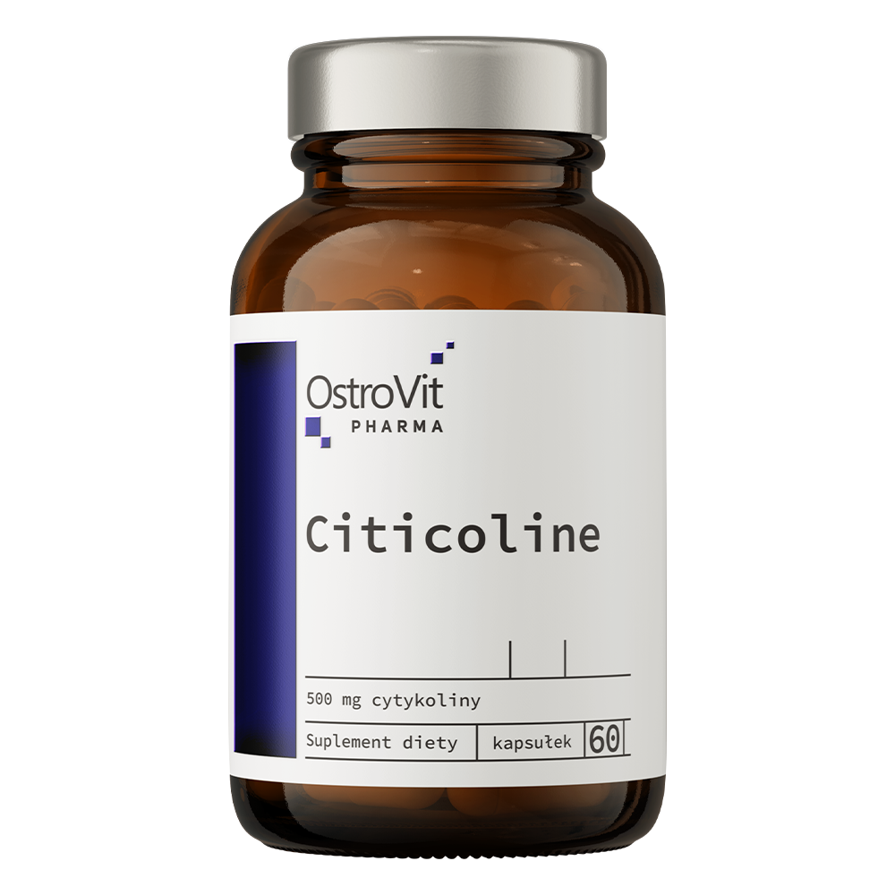 OstroVit Pharma Cytykolina suplement diety, 60 kaps./1 opak.