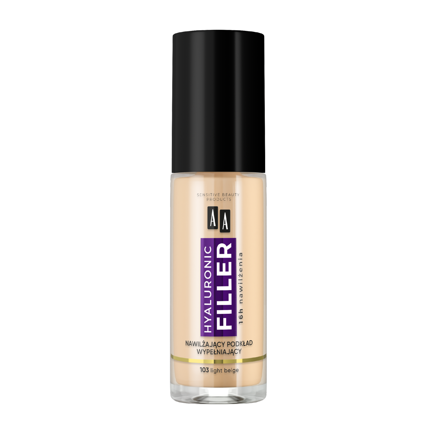 AA Make up Filler podkład wypełniający zmarszczki do twarzy light beige 103, 30 ml