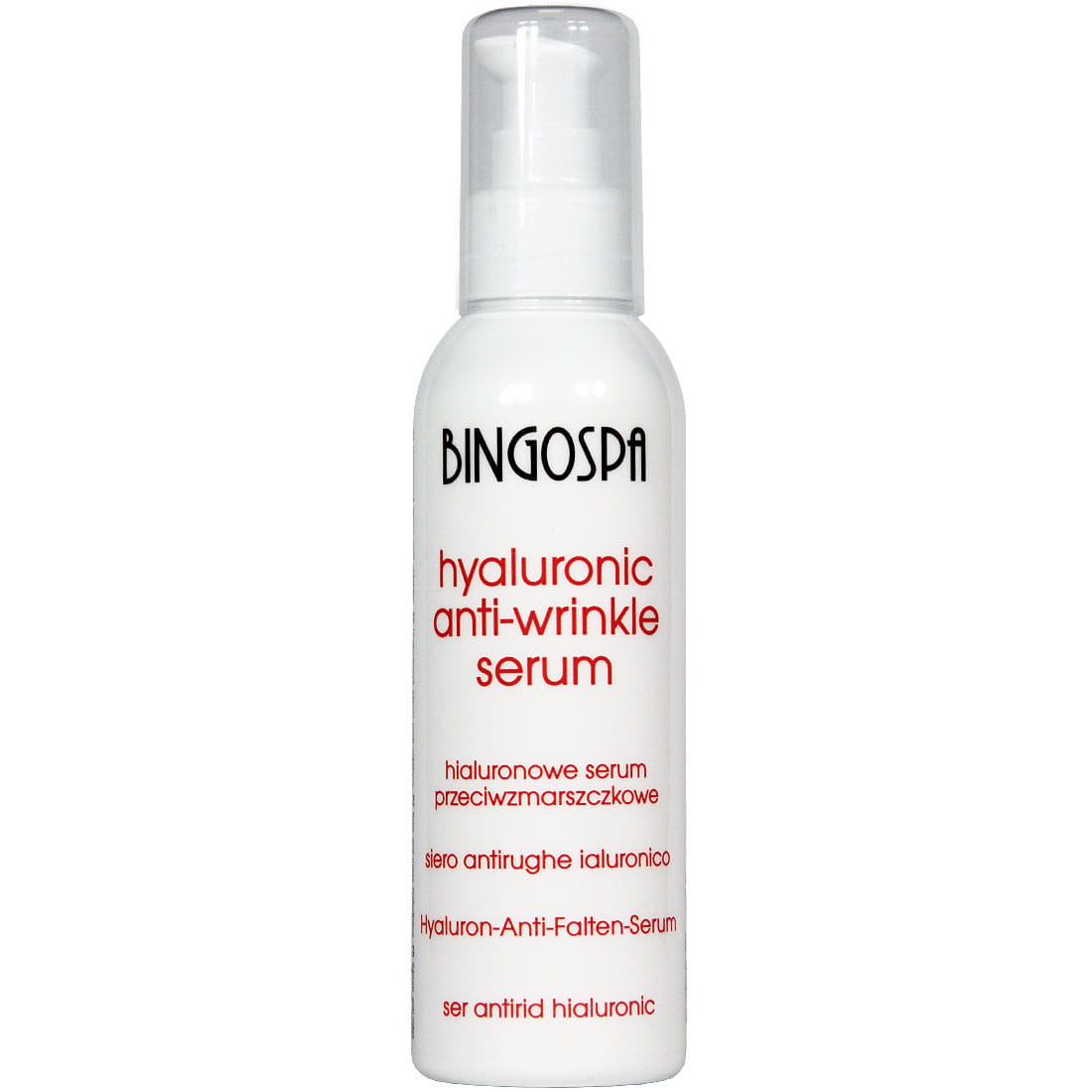 Bingospa hialuronowe serum przeciwzmarszczkowe do twarzy, 135 g