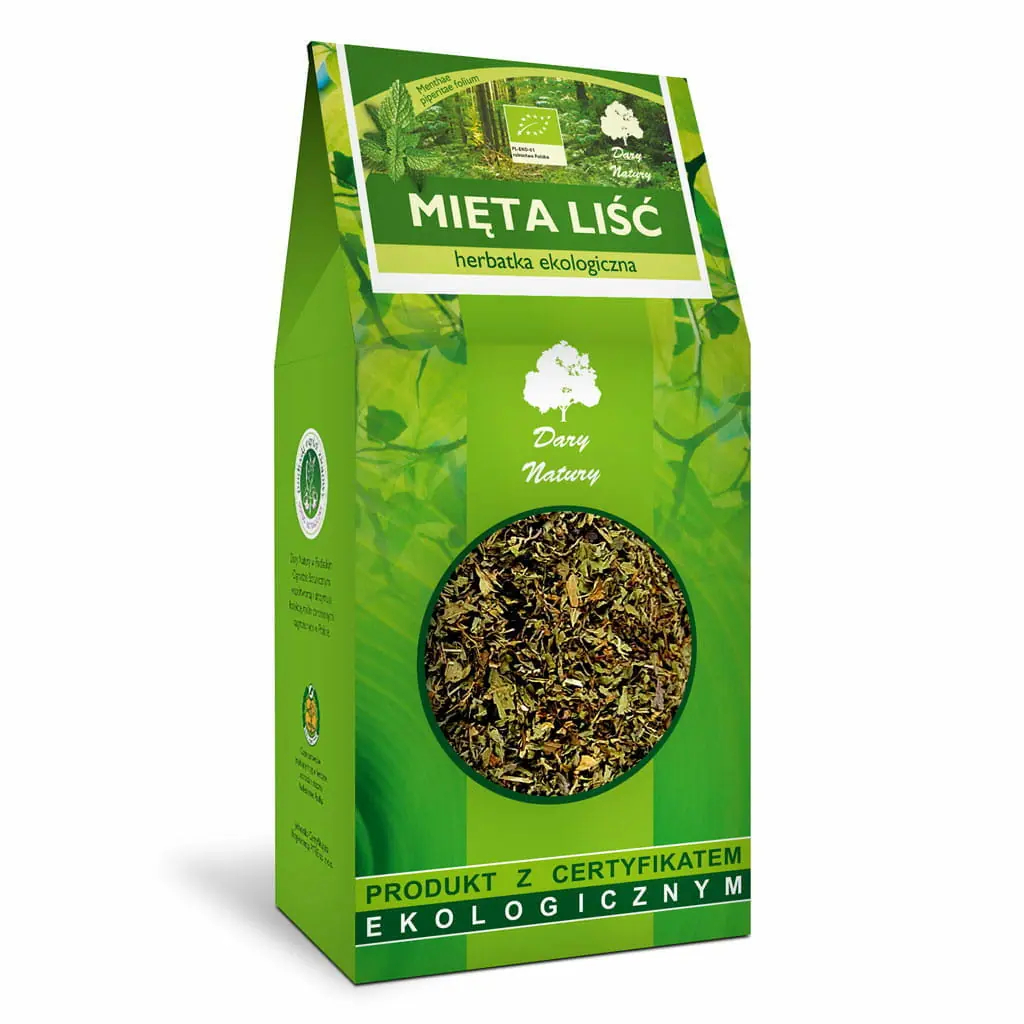Mięta liść 100 g BIO (Dary Natury)