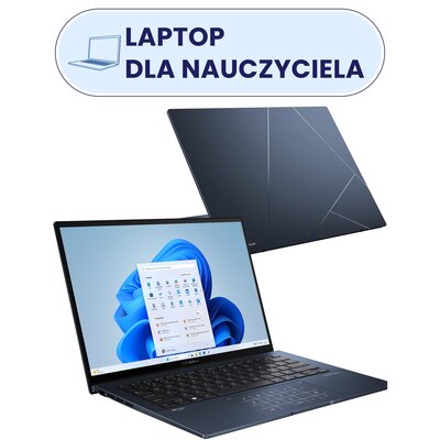 Laptop ASUS ZenBook 14 UX3402VA-KN590W 14" OLED i5-13500H 16GB RAM 512GB SSD Windows 11 Home