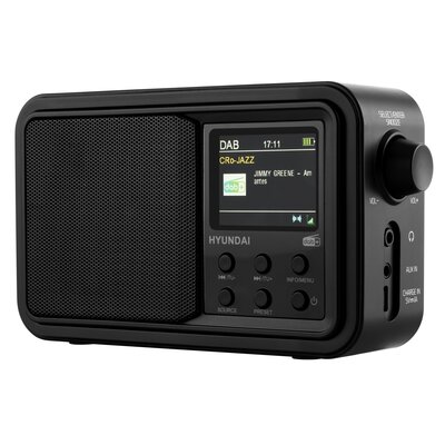 Radio HYUNDAI PR 650 BTDAB Analogowe Przenośne Czarny